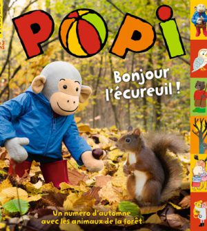 couverture du magazine Popi du mois d'octobre 2015, n°350