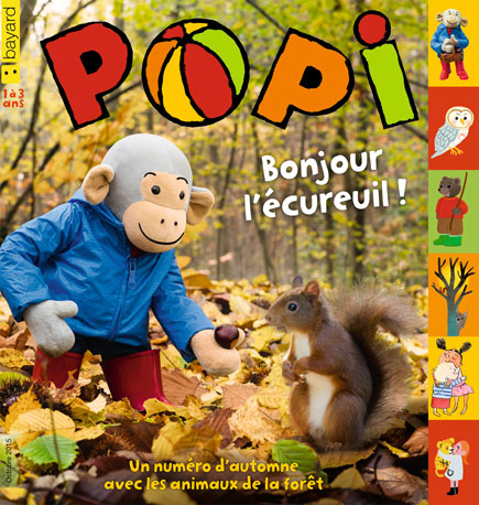 Popi N 350 Octobre 15 Numero Sur L Automne Et Les Animaux De La Foret