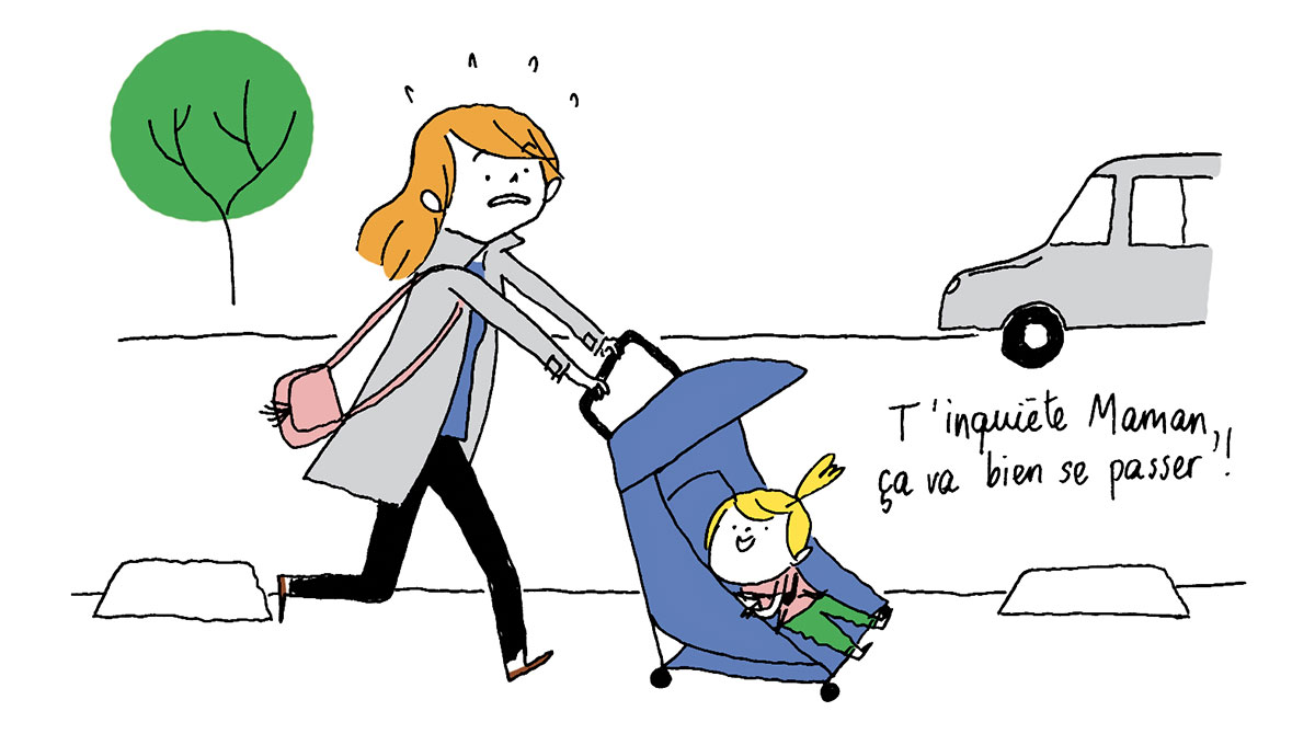 Changement de mode de garde : comment préparer votre enfant ? Illustration : Aki
