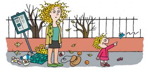 “Grosse colère : que faire ?”, Popi n°389, supplément pour les parents, janvier 2019. Texte : Adrien Bail. Illustrations : Isabelle Assémat.