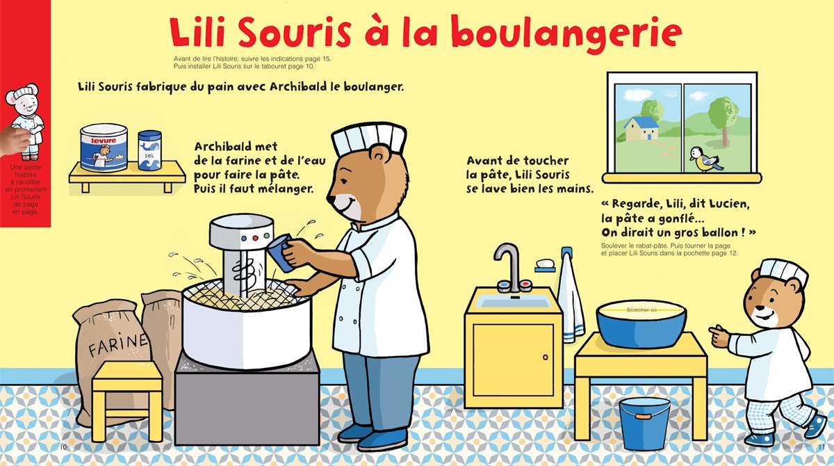 Téléchargez “Lili Souris à la boulangerie” - Popi, n°403, mars 2020