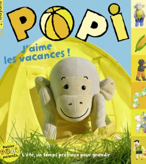 Couverture du magazine Popi n°420, aout 2021