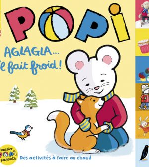 Couverture du magazine Popi n°426, février 2022 - Aglagla… il fait froid