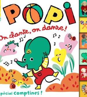 Couverture du magazine Popi n°434, octobre 2022 - On chante, on danse !