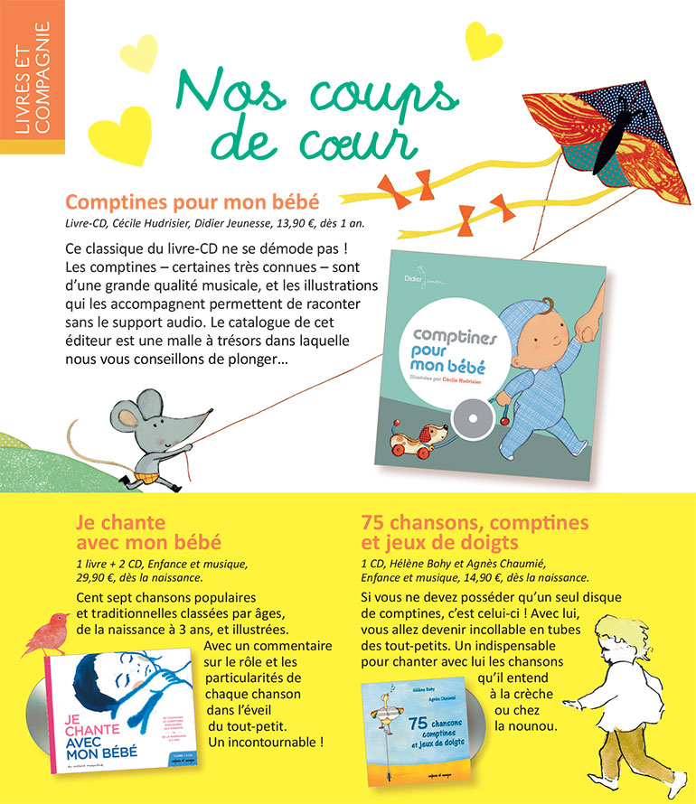 Comptine Mes p'tites mains - Paroles illustrées Mes p'tites mains