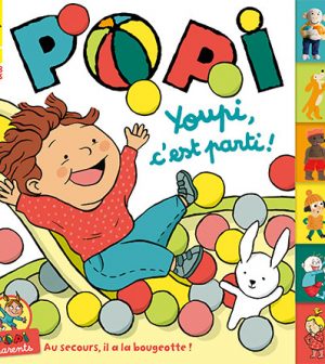 Couverture du magazine Popi n°451, mars 2024 - Youpi, c'est parti !