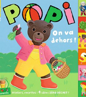 Couverture du magazine Popi n°452, avril 2024 - On va dehors !