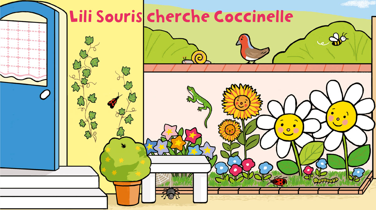 Téléchargez les éléments de “Lili Souris cherche Coccinelle” - Popi, n°454, juin 2024 - Illustrations : Anett Hardy.