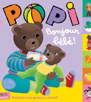Couverture du magazine Popi n°465, mai 2025. Bonjour bébé !