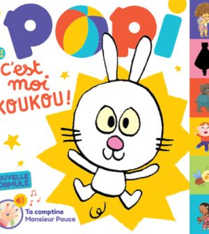 Couverture du magazine Popi n°469, septembre 2025. C'est moi Koukou !